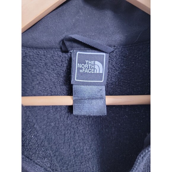 The North Face Black Fleece Zippered Jacket Women's size MEDIUM - Picture 4 of 5